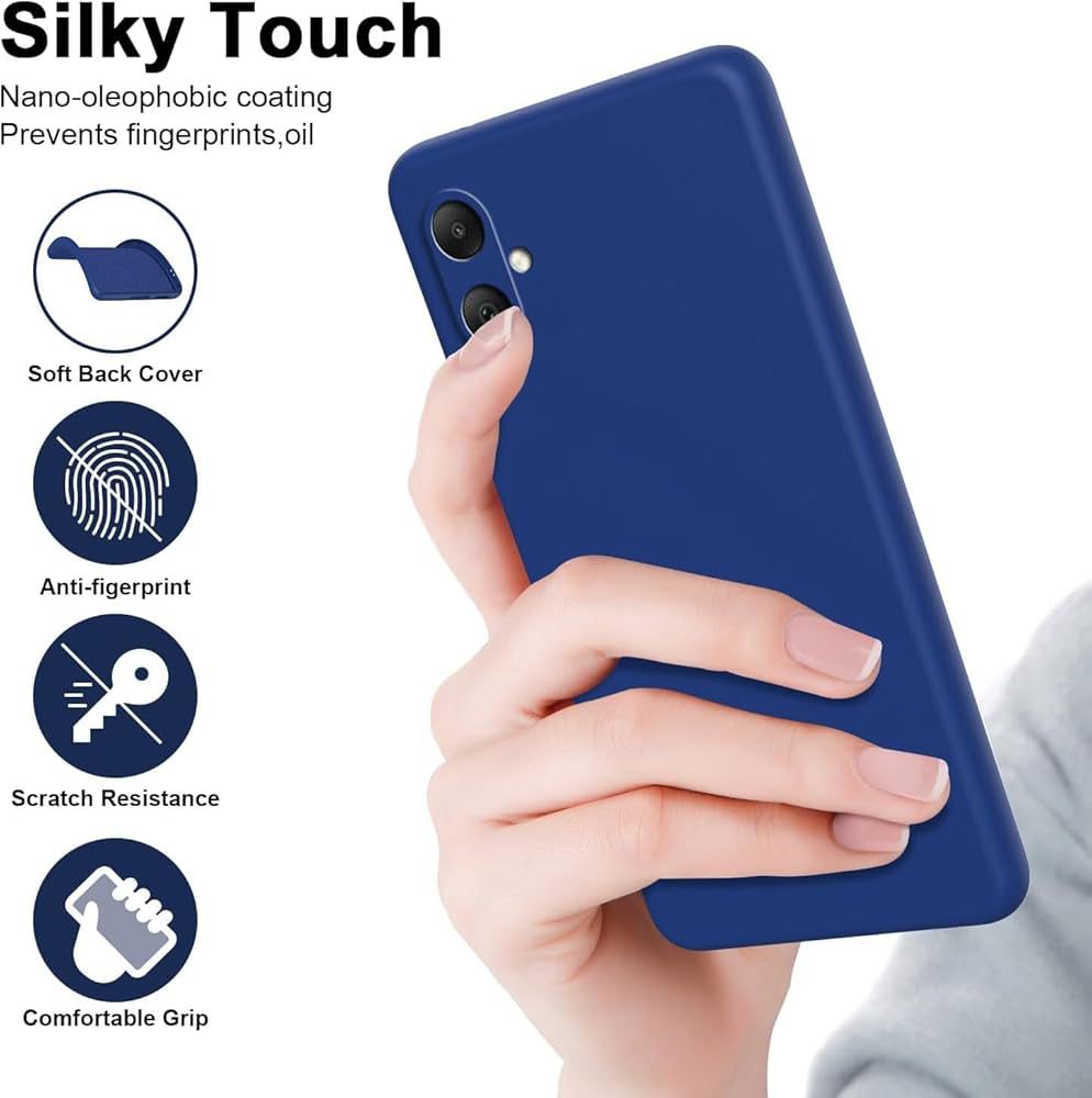 Samsung Galaxy A07 Silicone Case – Soft Flexible Shock-Absorbent Protective Cover