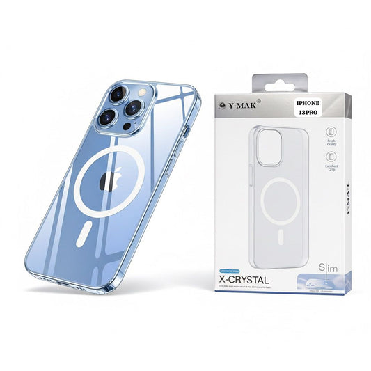 iPhone 13 Series – Hard Slim MagSafe Case (Clear)