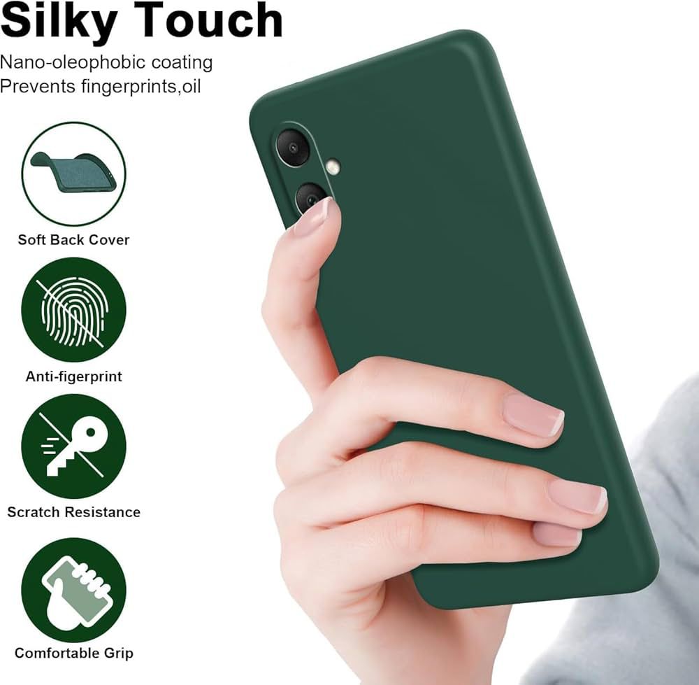 Samsung Galaxy A07 Silicone Case – Soft Flexible Shock-Absorbent Protective Cover