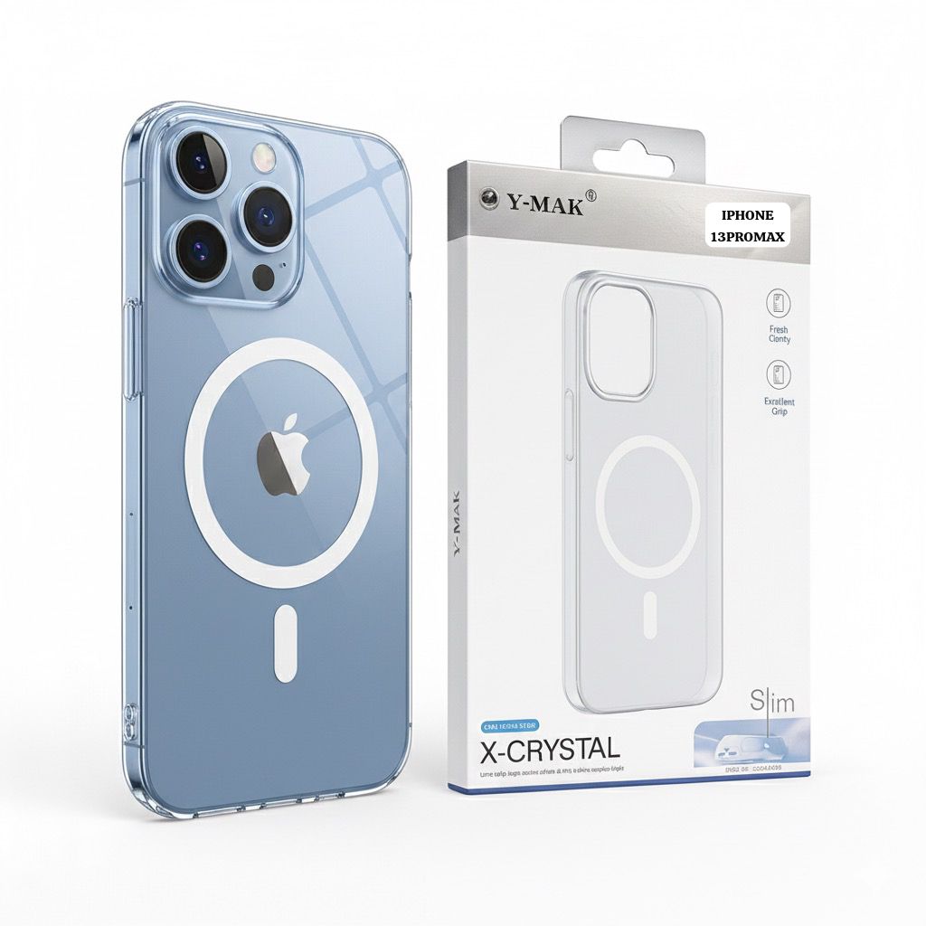 iPhone 13 Series – Hard Slim MagSafe Case (Clear)