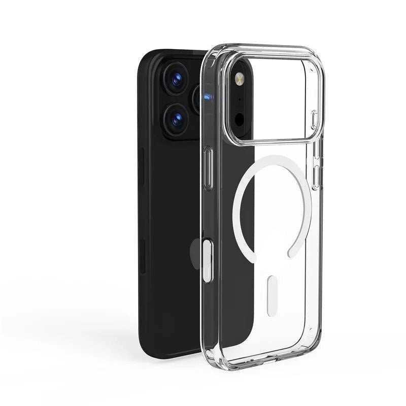 iPhone 17 Series – Hard Slim MagSafe Case (Clear)