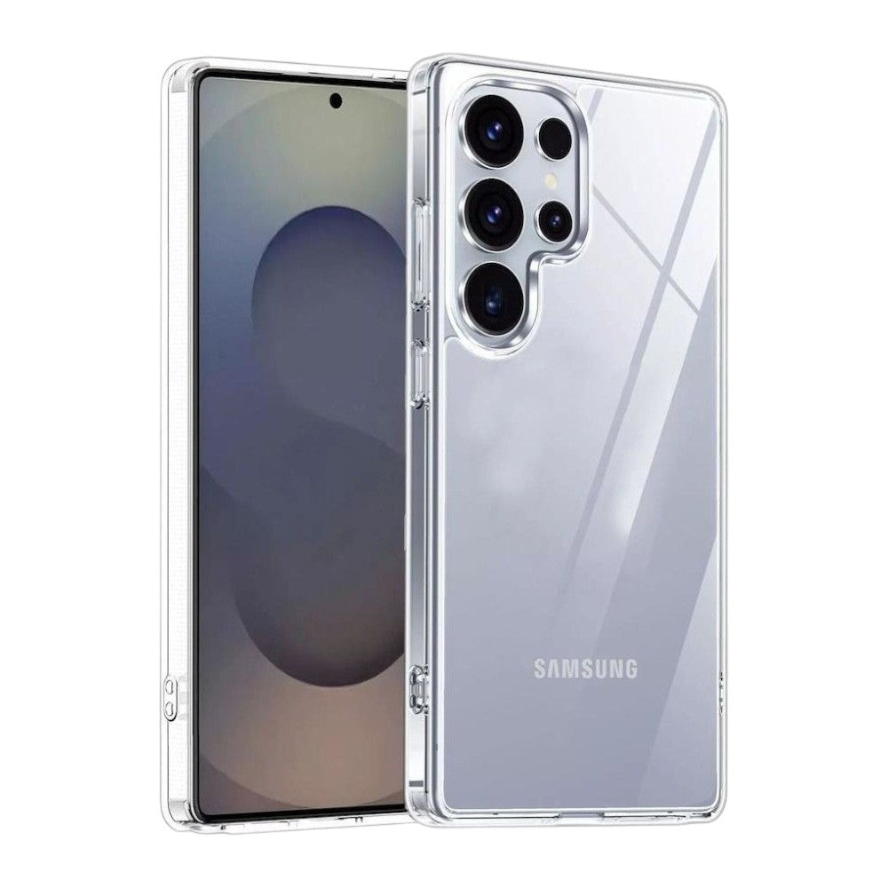 Samsung Slim Crystal Clear Non-MagSafe Case – Transparent Shockproof Protective Cover