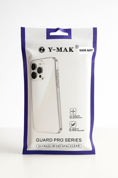 Samsung Slim Crystal Clear Non-MagSafe Case – Transparent Shockproof Protective Cover